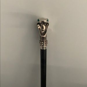 Lucius Malfoy prop cane and wand.